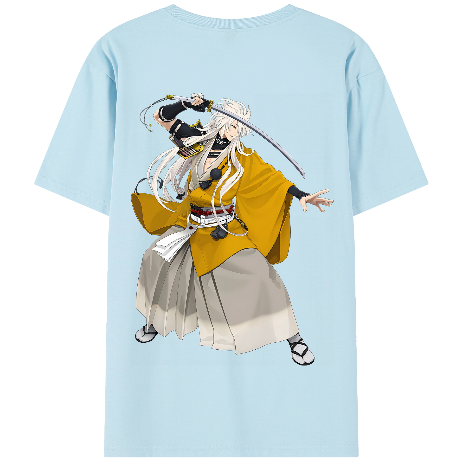 （画像用） 刀剣乱舞 Touken Ranbu 綿100％半袖Tシャツ（背面プリント）